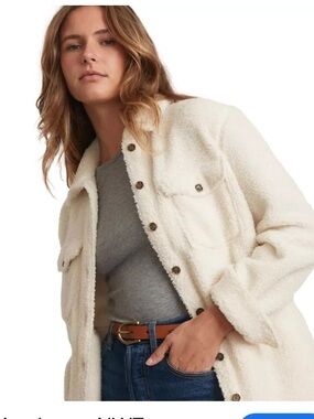 Marine Layer Eden Sherpa over shirt